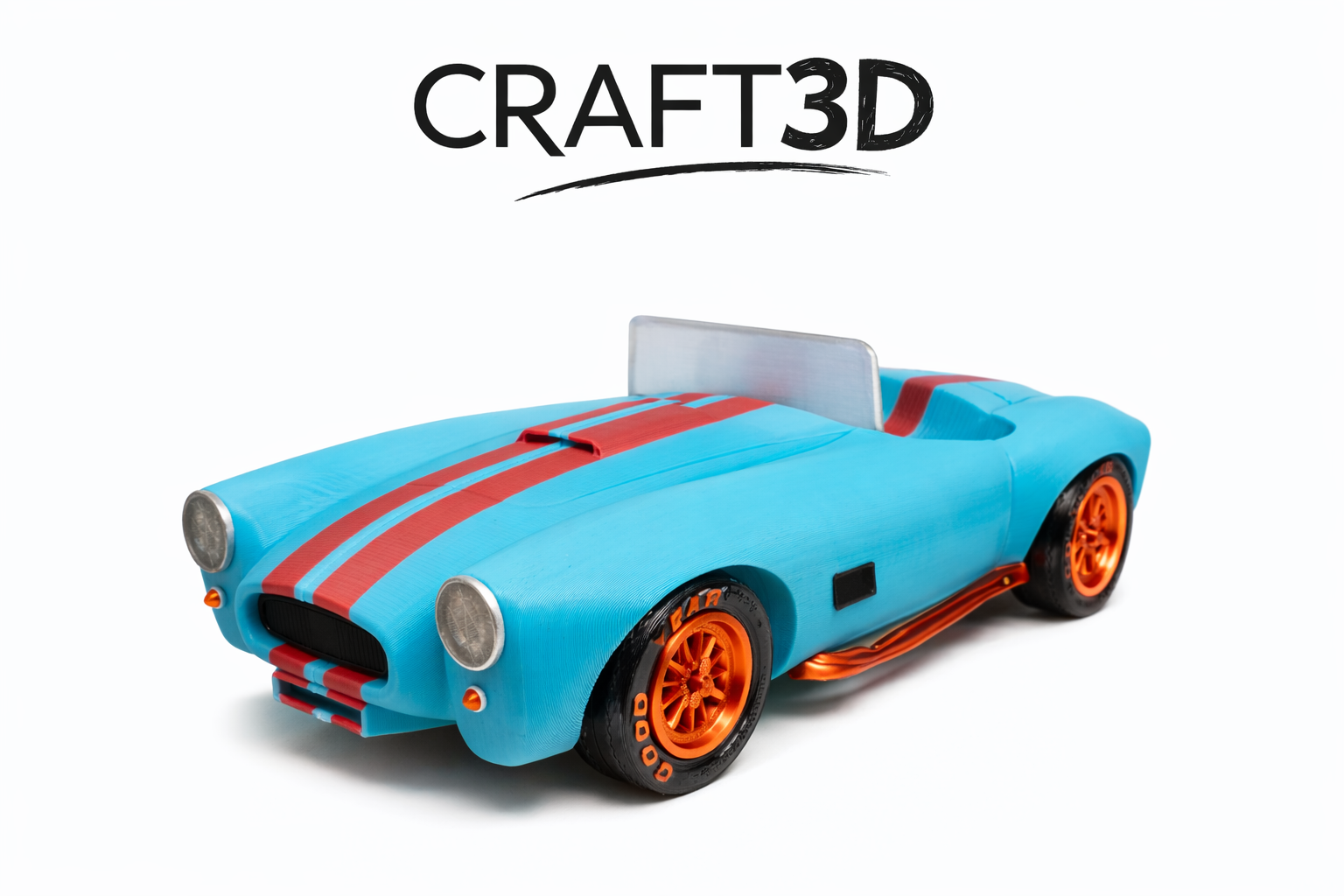 Shelby Cobra (3D მოდელი)