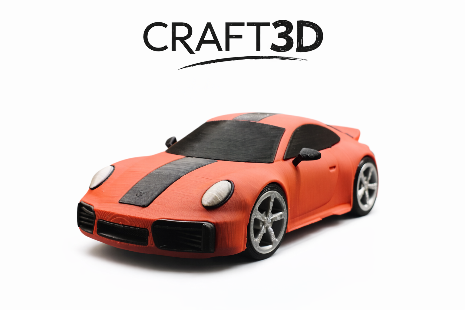 Porsche 911 GT (3D მოდელი)